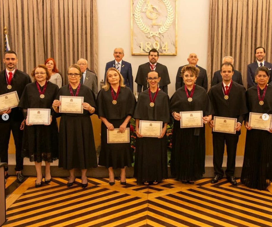 Posse dos novos membros efetivos da ACA